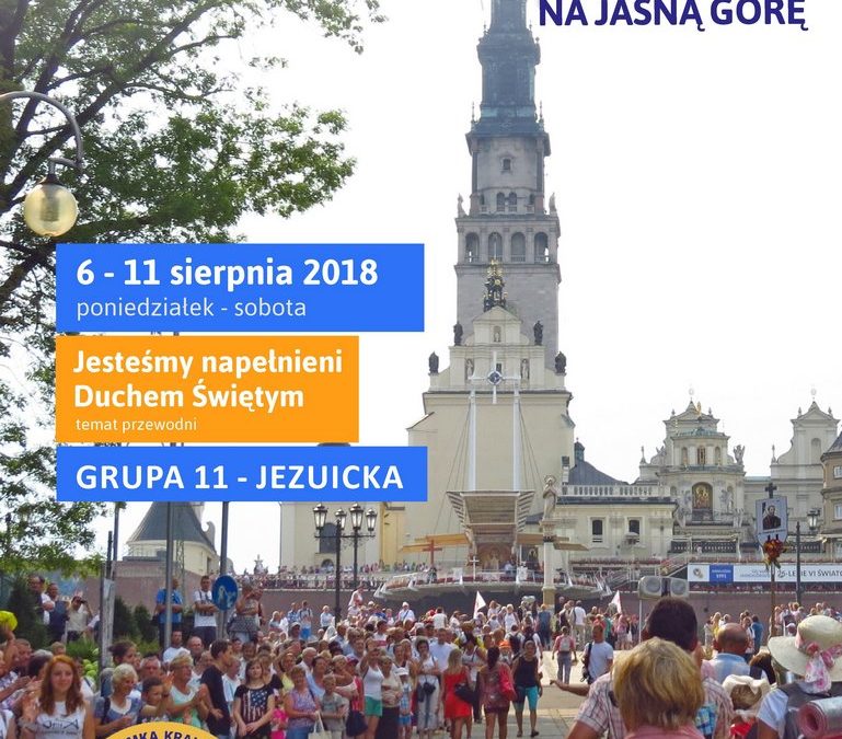 Piesza Pielgrzymka Krakowska na Jasną Górę (6-11.08.2018)