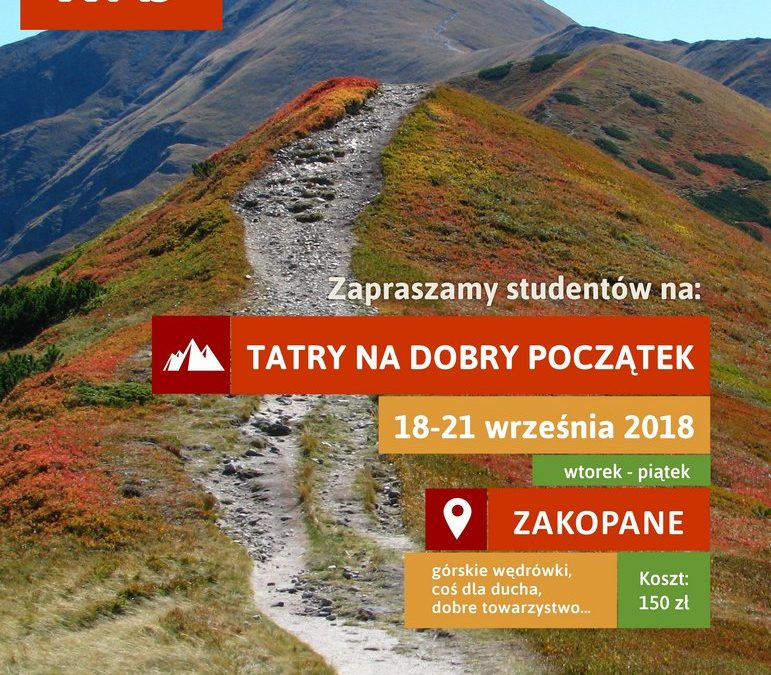 Tatry na dobry początek (18-21.09.2018)