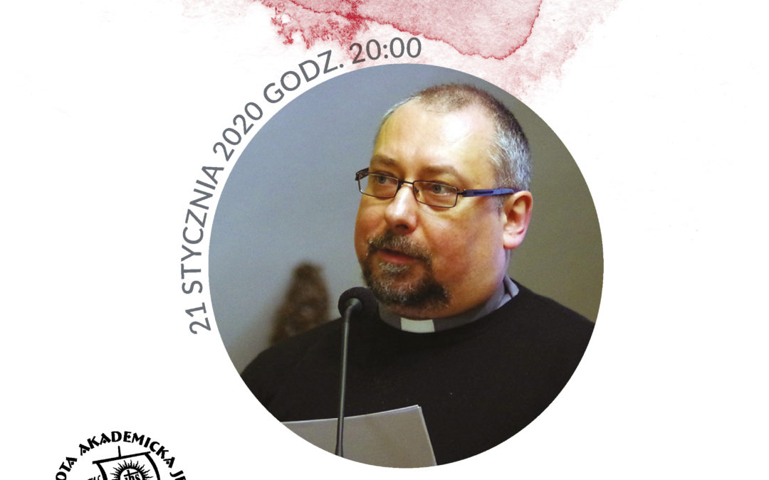 Spotkanie z o. dr hab. Markiem Blazą SJ – zaproszenie